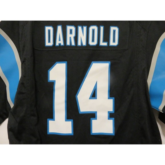 Carolina Panthers Sam Darnold Nike Black Player Game Jersey Sz L Authentic NWOT - Picture 7 of 9